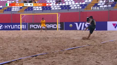 Italy v Tahiti FIFA Beach Soccer World Cup 2019 Match Highlights