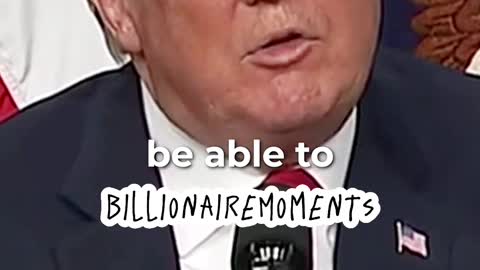 Donald Trump explains what will make you rich.