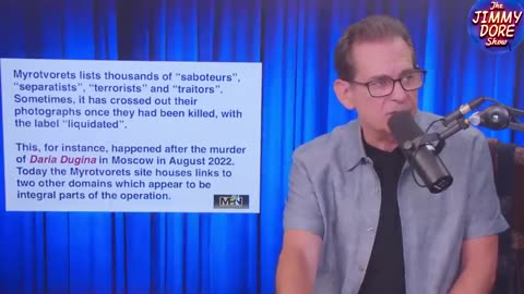 Jimmy Dore Added To Ukraine Government’s Kill List!