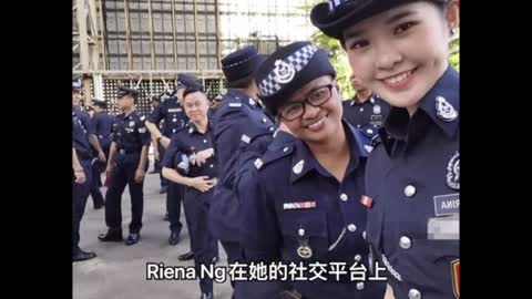 Who was the most beautiful policewoman during the MCO operation?