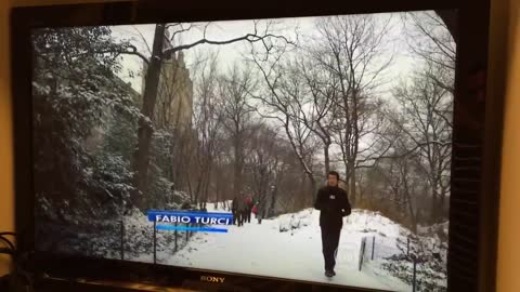 Winter in USA in Brazil local news