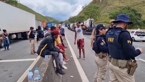 Brazil Election: Truckers Protest Lula's Win Over Bolsonaro