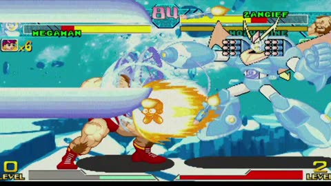 Roll + Megaman vs Zangief + Wolverine