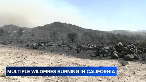 At least 1,200 people evacuated due to wildfire north of Los Angeles ABC News