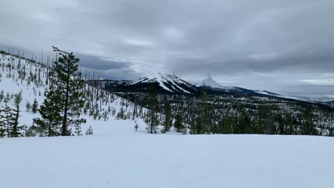 360 Summit Panorama – Central Oregon – Potato Hill Sno-Park – 4K