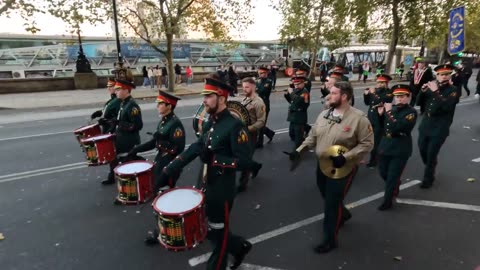 City of London Orange Remembrance Day Parade 2022