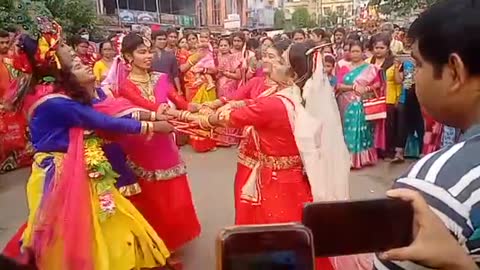 Indian #girl's Dance# Indian Formal dance ##