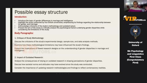 John Locke Psychology Question 1 Video 6 (Part 2 of 3)