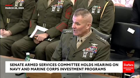 Tim Kaine Leads Senate Armed Services Committee Hearing On Army Marines Corps Investment Programs