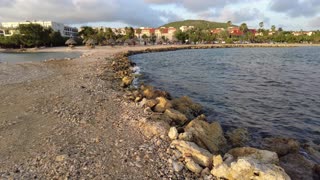 Waves, sea and rocks