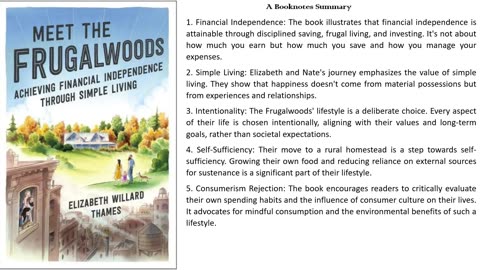 Meet the Frugalwoods: Achieving Financial Independence Through Simple Living by Elizabeth W Thames