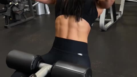 Fitness motivation Back workout with Ida bergfoth