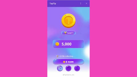 NEW MINING MI APP TELEGRAM BOT TAPTIP