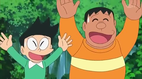 Doremon nobita and dangerous animals. Line and Ather urdu translate in urdu.