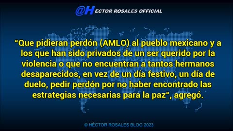 Obispo propone a AMLO luto nacional por asesinatos y desapariciones en 5 años de gobierno