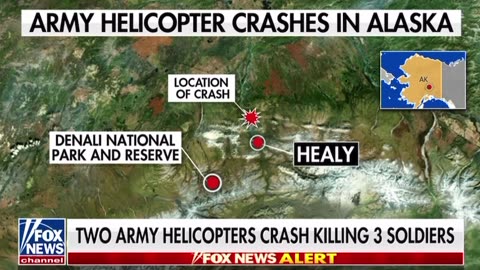 🚨 Two Army helicopters crash killing 3 soldiers - second deadly crash in the last month