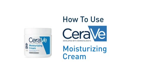 CeraVe Moisturizing Cream | Body and Face Moisturizer for Dry Skin | Body Cream