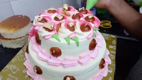 gulab jamun cake #chocolate#cake #chc #cakes #cakemaking #virl #pahadilifestyle #uttarakhand