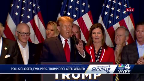 Donald Trump victory speech after winning SC GOP Primary