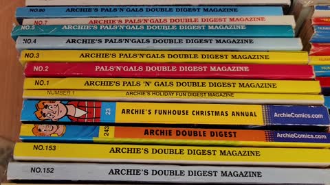 My Archie Comics digest collection