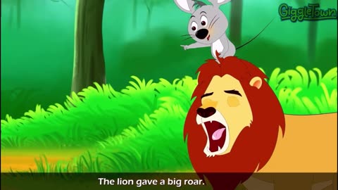 The Lion and the Mouse in English