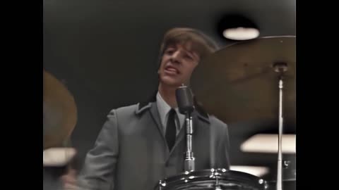 The Beatles - I Wanna Be Your Man Coliseum, Washington, DC Colorized 1964 02 11