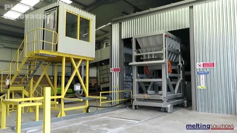 Amazing Aluminum Metal Melting Technology - Most Modern Aluminum Extrusion Line