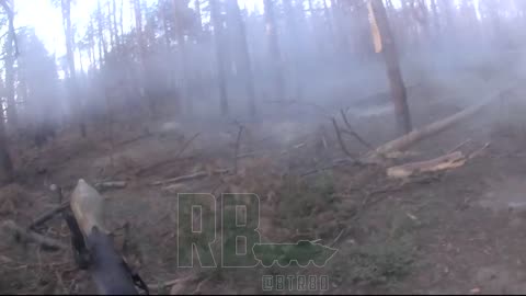 Gunfight in the forests near Kremenna.