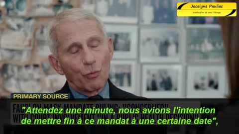 Dr Fauci réagit à la décision du Tribunal - masques