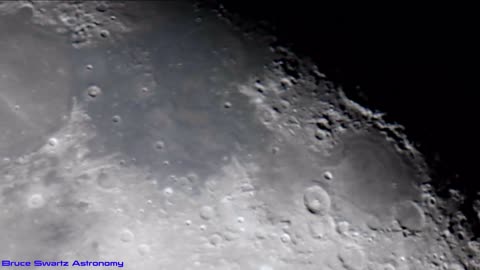 High Powered Telescope Footage of the Moon -if you comment 9 dislikes appear lol