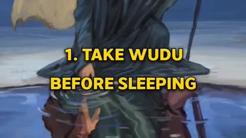 Thing to do before sleeping in Islam #islam #muslim #knowledge