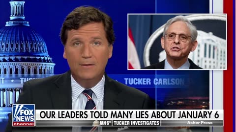 Tucker Carlson: "Attorney General Merrick Garland is a liar, No police officers died on January 6