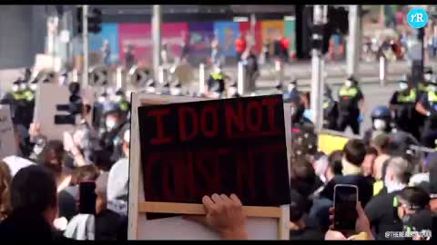 The people of Australia fighting tyranny. See description..