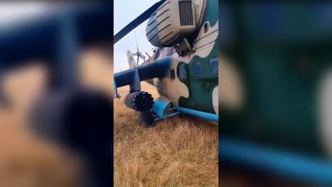 Ukrainian Мі-8 And Мі-24 Attack Helicopters Hit Russian Positions