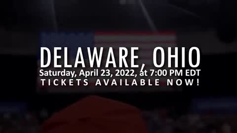 Donald J. Trump Rally in Delaware, Ohio Tonight.