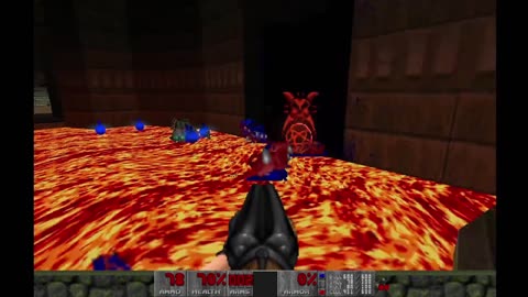 Brutal Doom 2 - Hell on Earth - Ultra Violence - The Abandoned Mines (level 26) - 100% completion