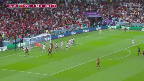 Ramos hits HAT-TRICK! Portugal v Switzerland Round of 16 FIFA World Cup Qatar 2022