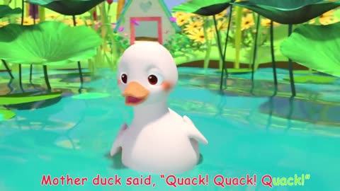 Five Little Ducks _ CoComelon Nursery Rhymes _ Kids Songs