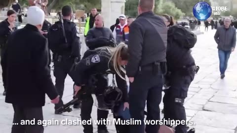 Dramatic Video Shows Israeli Forces Storm Al-Aqsa Mosque