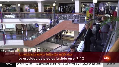 ARGENTINA: La INFLACIÓN sufre su mayor SUBIDA en los últimos 20 AÑOS | RTVE Noticias