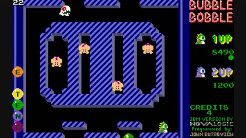 Review of Bubble Bobble (DOS)