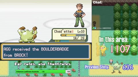 Pokémon FireRed, but I need to catch a Shiny to leave a Route #31 *STREAM ARCHIVE*