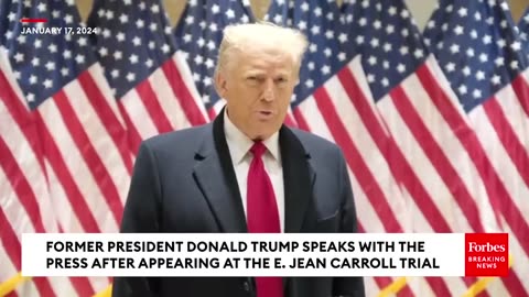 BREAKING NEWS: Donald Trump Speaks Out After Hearing For E. Jean Carroll Defamation Trial