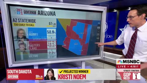 Steve Kornacki Breaks Down The Battle For The Senate