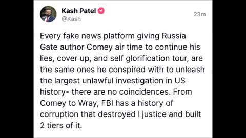 Kash Patel - Fake News