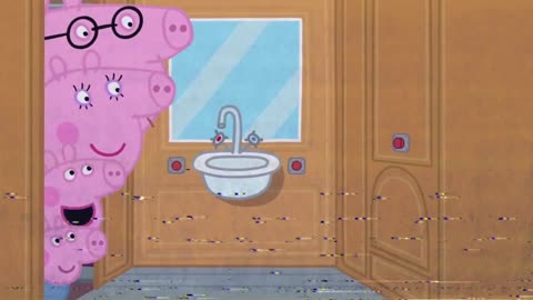 Peppa Pig and Family Tried to Escape by Train, but...