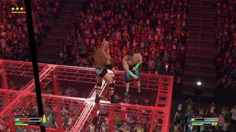 John Cena Vs The Rock II Hell In A Cell Match II WWE 2K22 II Gamevara