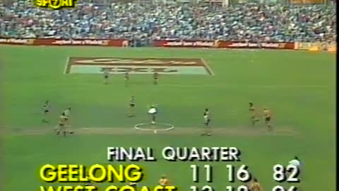 Grand Final Rematch Carlton VS Hawthorn - Geelong VS West Coast 1988 Round 1