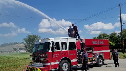 New Engine 1 pump training