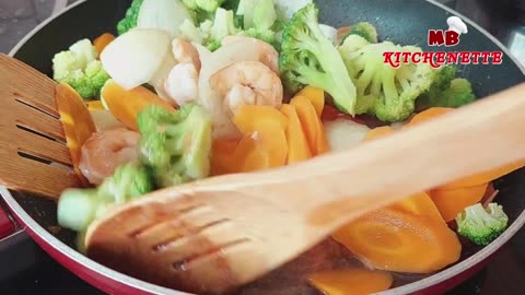 SHRIMP AND VEGETABLES STIR FRY/RESTAURANT STYLE STIR FRY RECIPE